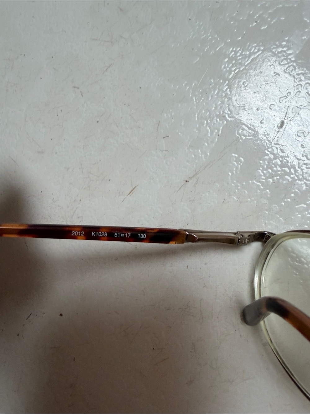 Anne Klein Gold Metal Oval Glasses - Picture 5 of 8
